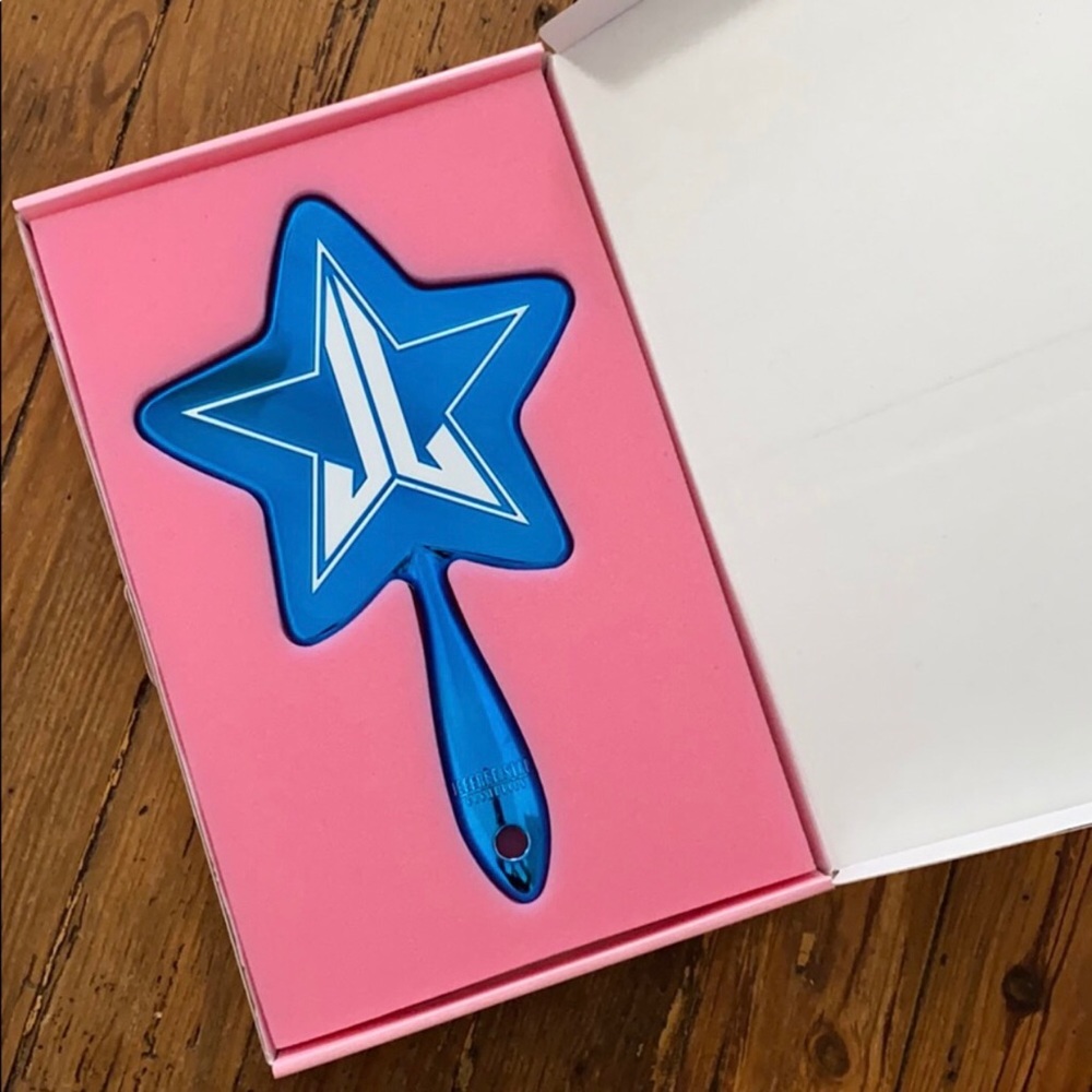 Jeffree Star Makeup Blue Chrome Mirror W/ Box RARE
